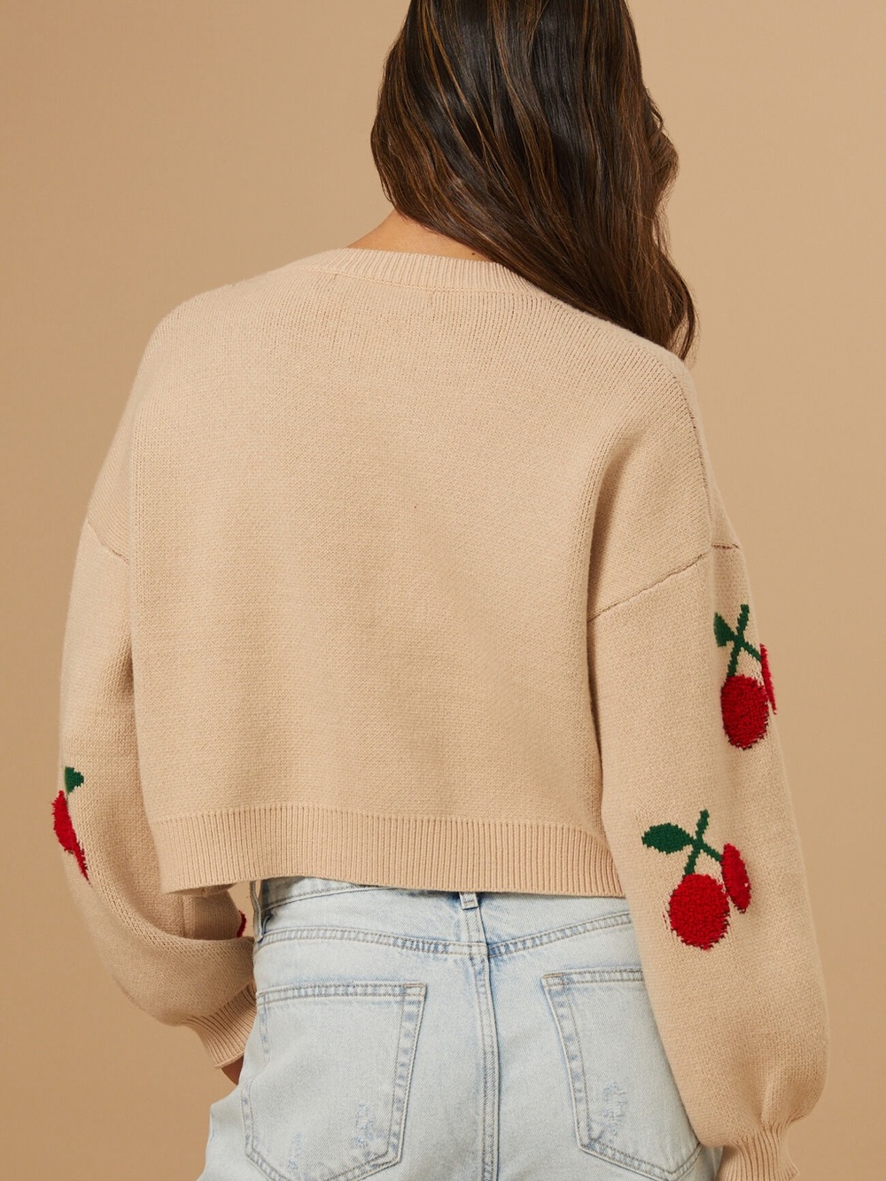 Altar'd State Charli Cherry Sweater - Picture 3 of 11